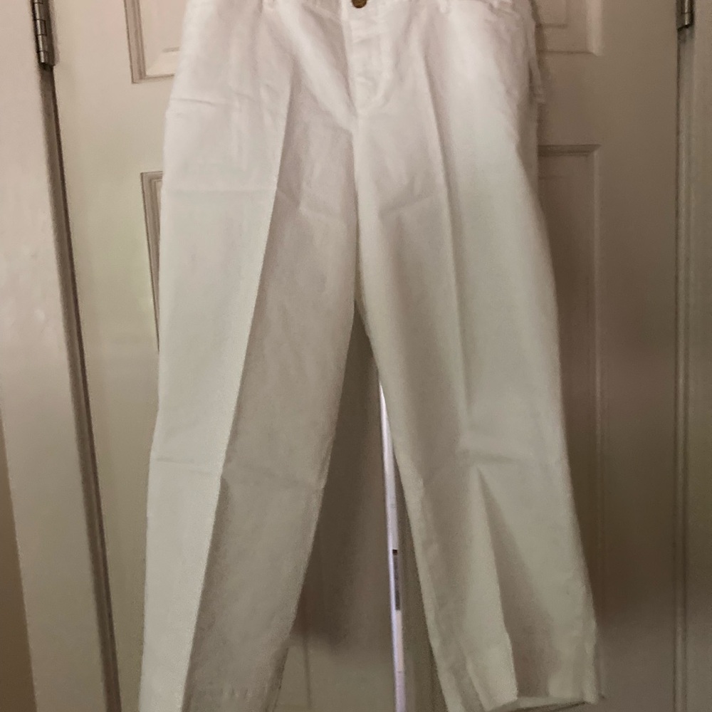 Old Navy White Chinos Classic Straight-Leg